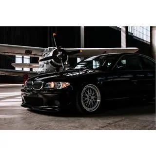 Přední lip spoiler DPT V-2 (pro M Sport, lesklá černá) fotografie 1