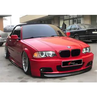 Přední lip spoiler DPT V-2 (pro M Sport, lesklá černá) fotografie 2