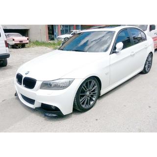 Přední lip nástavce DPT (pro E90 M-Sport 2008-2011, lesklá černá, 2 ks) BMW řady 3 E90/E91 2005–2011 fotografie 2