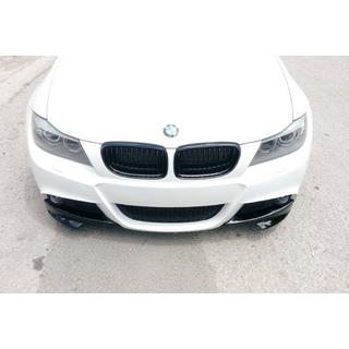 Přední lip nástavce DPT (pro E90 M-Sport 2008-2011, lesklá černá, 2 ks) BMW řady 3 E90/E91 2005–2011 fotografie 3