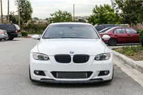 BMW řada 3 E92/E93 2006–2013 Přední lip spoiler CSL-Style DPT (pro M-Sport 2006-2010, černý lesk) fotografie 2