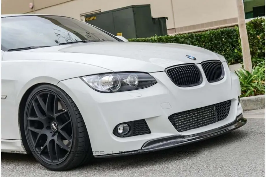 BMW řada 3 E92/E93 2006–2013 Přední lip spoiler CSL-Style DPT (pro M-Sport 2006-2010, černý lesk) Image