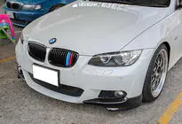BMW řada 3 E92/E93 2006–2013 Přední lip nástavec DPT (pro M-Sport 2006-2010, černý lesk) fotografie 1