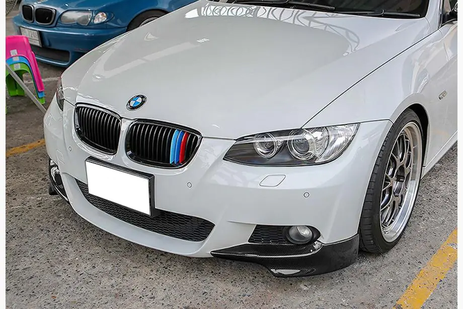 BMW řada 3 E92/E93 2006–2013 Přední lip nástavec DPT (pro M-Sport 2006-2010, černý lesk) Image