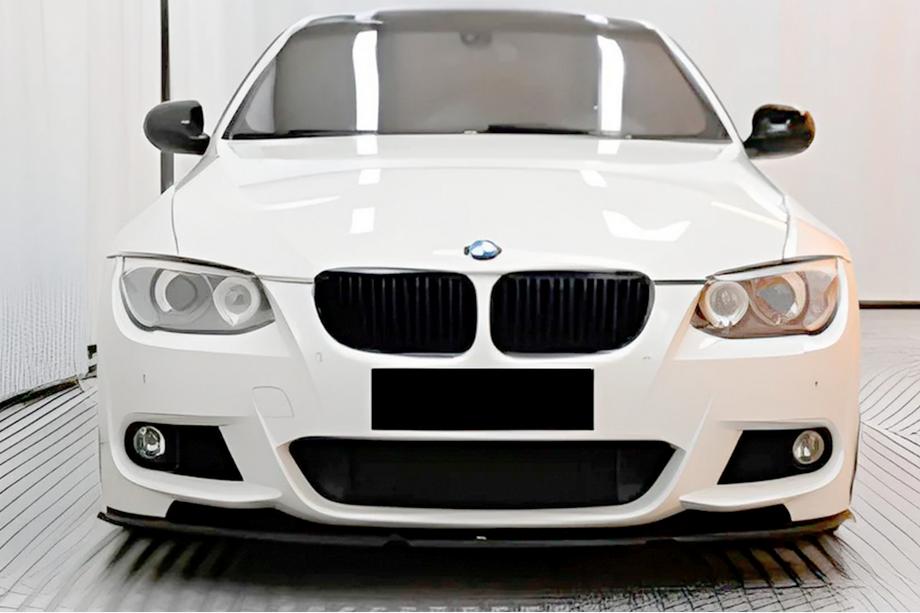 BMW řada 3 E92/E93 2006–2013 Přední lip spoiler DPT (pro M-Sport 2010-2013, černý lesk) Fotografie 1