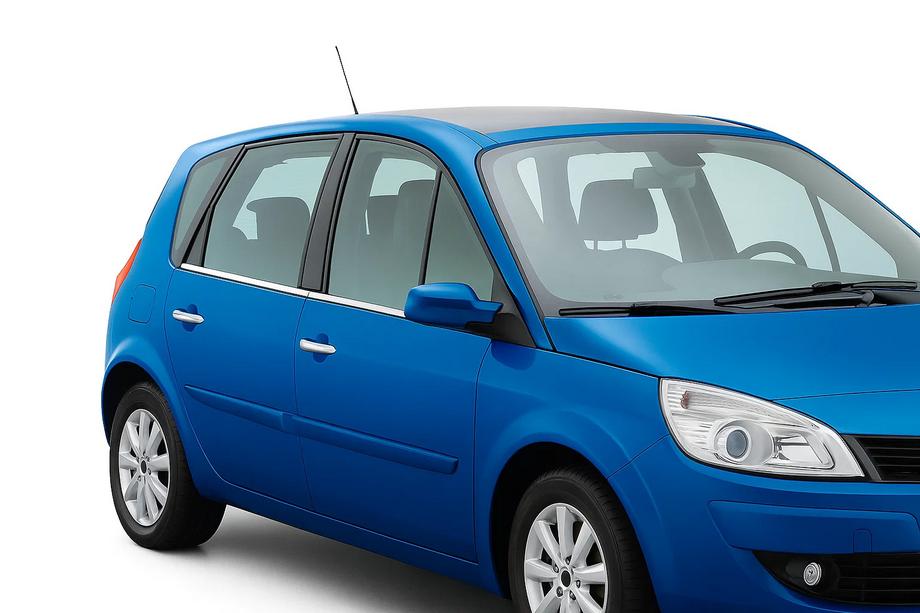 Renault Scenic 1998–2003 Vnější ozdobné lišty oken (4 ks, nerez) Image