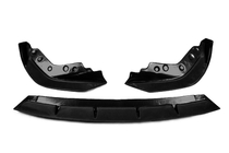 BMW řada 3 G20/G21 2018– Přední lip spoiler DPT V-2 (pro M Technic, lesklá černá) fotografie 7
