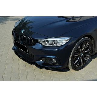 Přední lip spoiler DPT V-2 (pro M-Sport, černý lesk) BMW řada 4 F32/F33/F36 2012–2020 fotografie 1