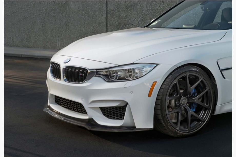 BMW řada 4 F32/F33/F36 2012–2020 Přední lip nástavba DPT V-4 (pro M4, lesklá černá) Image