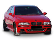 BMW řada 5 E39 1996–2003 Přední lip spoiler DPT (pro M5, černý lesk) fotografie 1