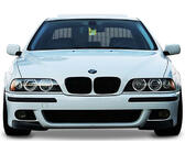 BMW řada 5 E39 1996–2003 Přední lip spoiler DPT (pro M5, černý lesk) fotografie 2