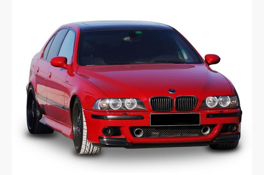 BMW řada 5 E39 1996–2003 Přední lip spoiler DPT (pro M5, černý lesk) Image
