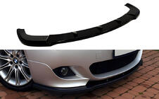 BMW řada 5 E60/E61 2003–2010 Přední lip spoiler nástavec DPT (pro M Technic Max Hamann, černý lesk) fotografie 1