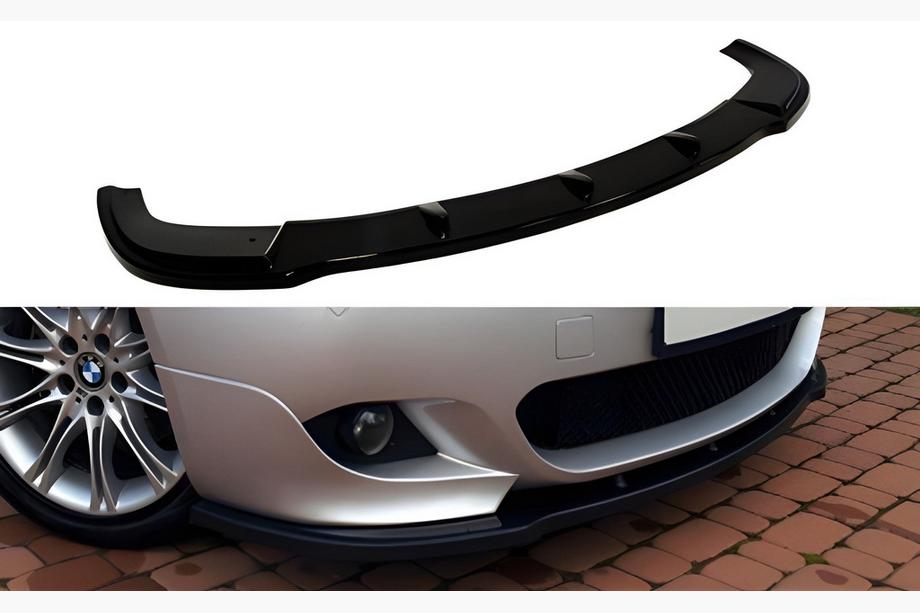 BMW řada 5 E60/E61 2003–2010 Přední lip spoiler nástavec DPT (pro M Technic Max Hamann, černý lesk) Image
