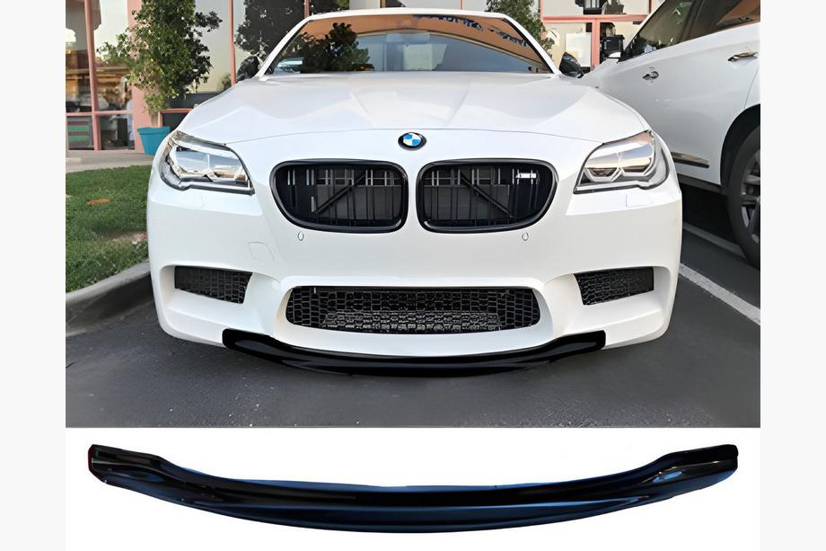 BMW řada 5 F10/F11 2010–2016 Přední lip spoiler DPT V1 (pro M5, lesklá černá) Image