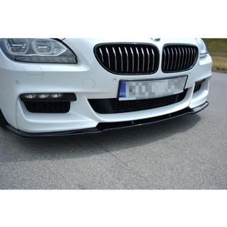 Přední lip spoiler DPT (pro M Performance, lesklá černá) BMW řady 6 F12/F13/F06 2011–2018 fotografie 3