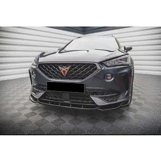 Přední lip spoiler DPT (lesklá černá) Cupra Formentor 2020– fotografie 1