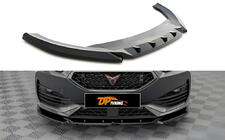 Seat Leon 2020– Přední lip spoiler DPT (pro Cupra, lesklá černá) fotografie 1