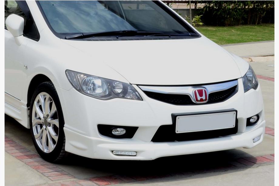 Honda Civic Sedan VIII 2006–2011 Přední lip spoiler DPT (2009-2011, k lakování) Image