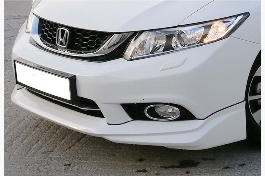 Honda Civic Sedan IX 2011–2016 Přední lip nástavec DPT (k lakování) Fotografie 2