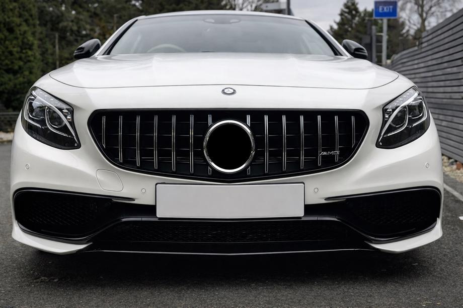 Mercedes S-class C217 Coupe 2014–2020 Mřížka chladiče BRB (2015-2018, pro COUPE S63) Fotografie 1