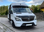Mercedes Sprinter W906 2006–2018 Přední lip spoiler DPT (lesklá černá) fotografie 3