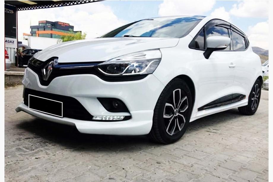 Renault Clio IV 2012–2019 Přední lip spoiler DPT (HB, k lakování) Image