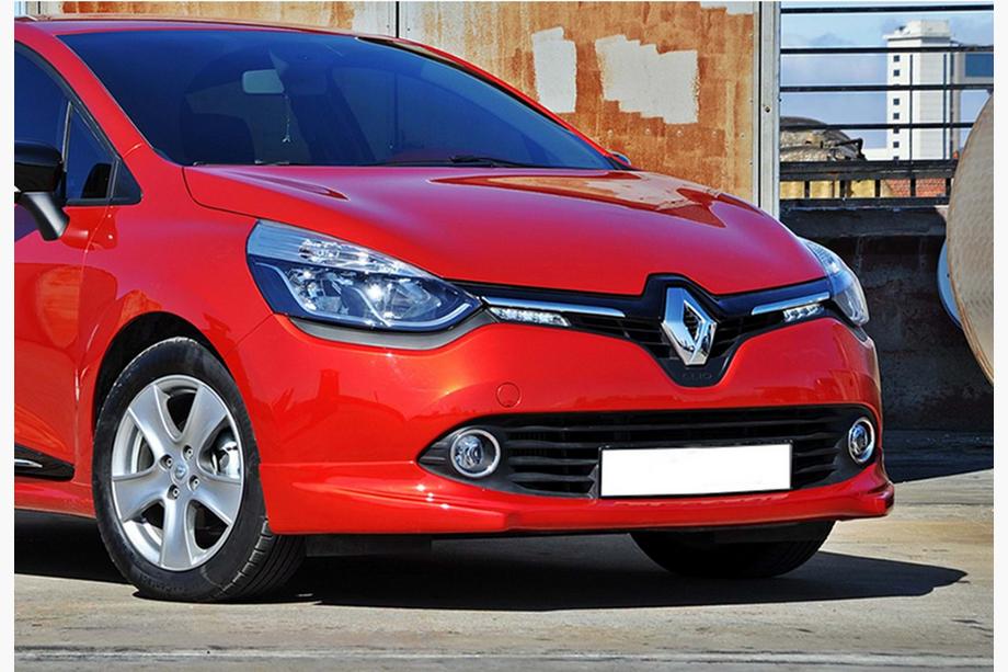 Renault Clio IV 2012–2019 Přední lip nástavec DPT (SW, k lakování) Fotografie 1