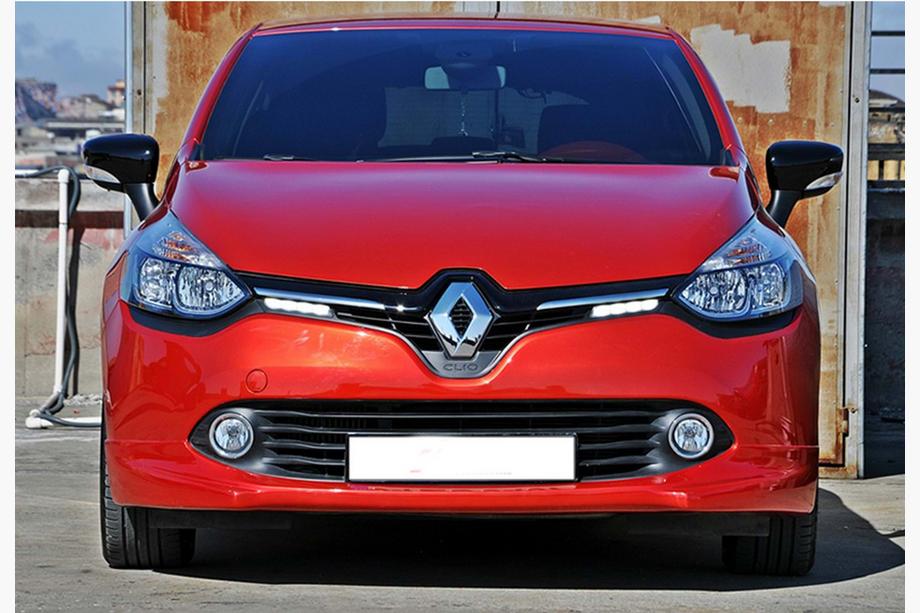 Renault Clio IV 2012–2019 Přední lip nástavec DPT (SW, k lakování) Fotografie 3