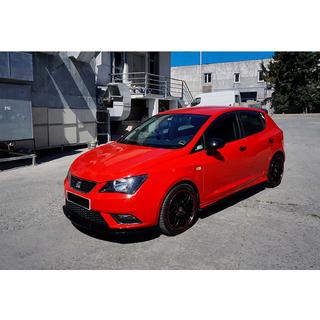 Přední lip spoiler DPT V-1 (lesklá černá) Seat Ibiza 2010–2017 fotografie 2