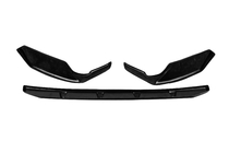 Seat Ibiza 2010–2017 Přední lip spoiler DPT V-2 (lesklá černá) fotografie 10