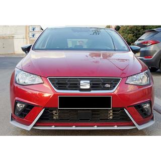 Přední lip spoiler DPT V-2 (lesklá černá) Seat Ibiza 2010–2017 fotografie 3