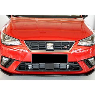 Přední lip spoiler DPT V-4 (lesklá černá) Seat Ibiza 2010–2017 fotografie 2