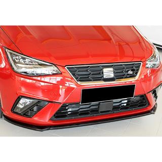 Přední lip spoiler DPT V-4 (lesklá černá) Seat Ibiza 2010–2017 fotografie 3