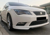 Seat Leon 2013–2020 Přední lip nástavec DPT V-1 (2013-2016, k lakování) fotografie 1