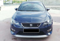 Seat Leon 2013–2020 Přední lip spoiler DPT V-2 (2013-2016, lesklá černá) fotografie 1