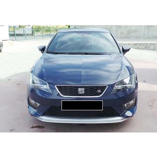 Přední lip spoiler DPT V-2 (2013-2016, lesklá černá) Seat Leon 2013–2020 fotografie 1