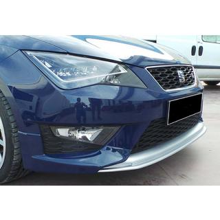 Přední lip spoiler DPT V-2 (2013-2016, lesklá černá) Seat Leon 2013–2020 fotografie 4