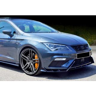 Přední lip spoiler DPT V-3 (2017-2020, lesklá černá) Seat Leon 2013–2020 fotografie 2