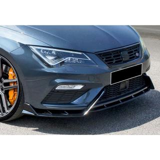 Přední lip spoiler DPT V-3 (2017-2020, lesklá černá) Seat Leon 2013–2020 fotografie 4