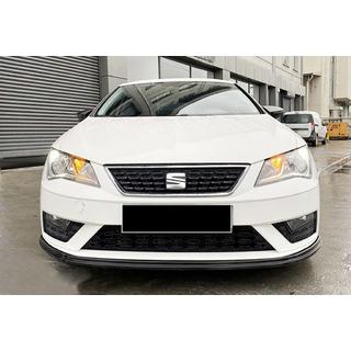 Přední lip spoiler DPT V-4 (2017-2020, černý lesk) Seat Leon 2013–2020 fotografie 2