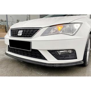 Přední lip spoiler DPT V-4 (2017-2020, černý lesk) Seat Leon 2013–2020 fotografie 1