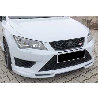 Přední lip spoiler DPT V-5 (2017-2020, černý lesk) Seat Leon 2013–2020 fotografie 1