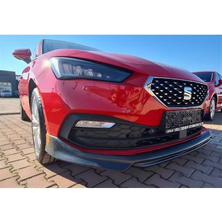 Přední lip nástavec DPT V-1 (lesklá černá) Seat Leon 2020–