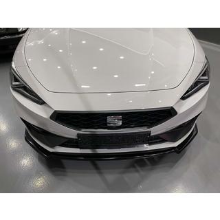 Přední lip spoiler DPT V-2 (lesklá černá) Seat Leon 2020– fotografie 3