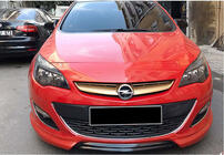 Opel Astra J 2009–2015 Přední lip spoiler DPT V-1 (lesklá černá) fotografie 2