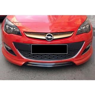 Přední lip spoiler DPT V-1 (lesklá černá) Opel Astra J 2009–2015 fotografie 1