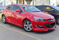 Opel Astra J 2009–2015 Přední lip nástavec DPT V-3 (k lakování) fotografie 1