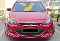 Opel Astra J 2009–2015 Přední lip nástavec DPT V-3 (k lakování) fotografie 2