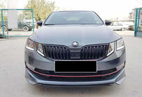 Skoda Octavia III A7 2013–2019 Přední lip spoiler nárazníku DPT V-1 (2017-2019, k lakování) fotografie 1